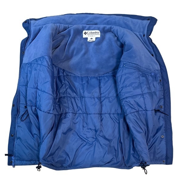 Columbia Sportswear Comp. Blue Insulated Hooded Jacket Women’s Sz XL‎ - Picture 3 of 8